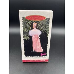 HALLMARK ENCHANTED EVENING BARBIE #3 SERIES 1996 CHRISTMAS KEEPSAKE ORNAMENTS